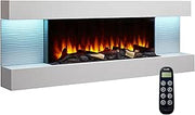Simplifire Electric Fireplace Simplifire Electric Fireplace SF-FORMAT36 – Modern Wall-Mounted Design | Pure Flame Co