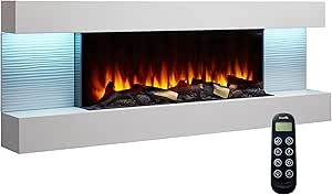 Simplifire Electric Fireplace Simplifire Electric Fireplace SF-FORMAT36 – Modern Wall-Mounted Design | Pure Flame Co
