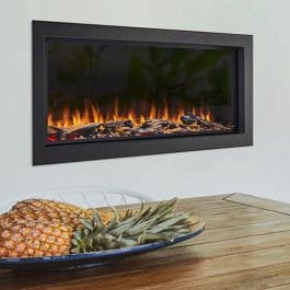 SimpliFire Outdoor Electric Fireplace SimpliFire Outdoor Electric Fireplace SF-OD43 – Modern Design with Customizable Flames | Pure Flame Co