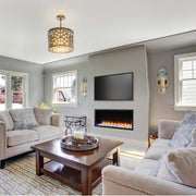 SimpliFire Smart Electric Fireplace SimpliFire Smart Electric Fireplace SF-SCN43 – Sleek, Modern Design with WiFi | Pure Flame Co