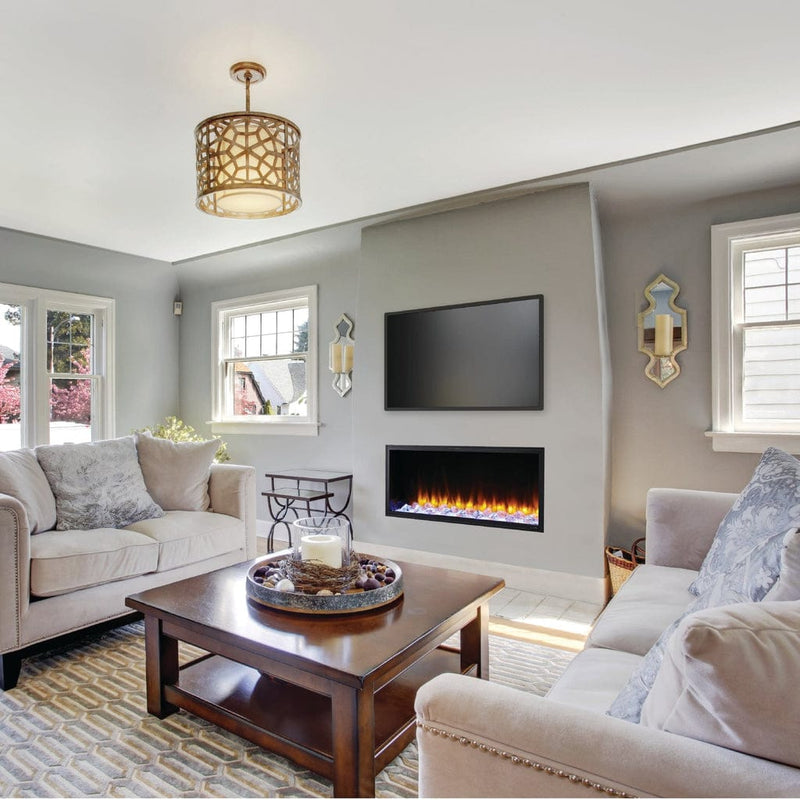 SimpliFire Smart Electric Fireplace SimpliFire Smart Electric Fireplace SF-SCN43 – Sleek, Modern Design with WiFi | Pure Flame Co