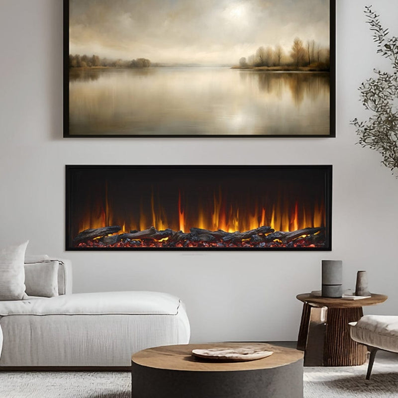 SimpliFire Smart Electric Fireplace SimpliFire Smart Electric Fireplace SF-SCN55 – Wifi Enabled Smart Control | Pure Flame Co