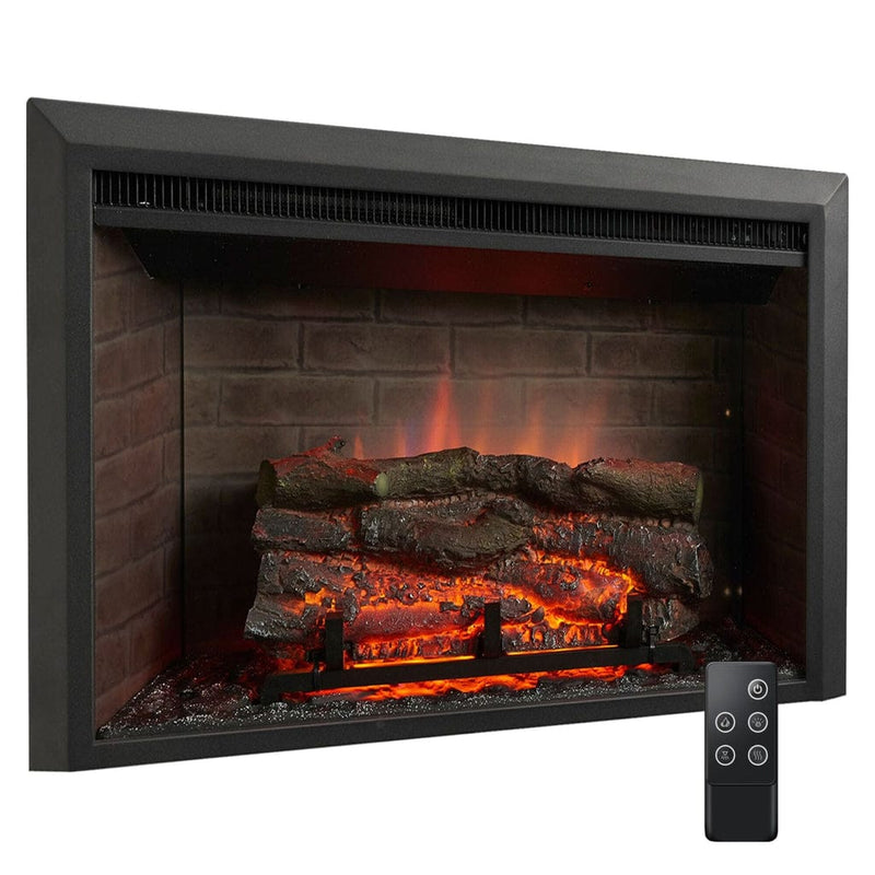 SimpliFIre Traditional Electric Fireplaces SimpliFIre Traditional Electric Fireplaces GI-32-ZC – Seamless Built-In Design | Pure Flame Co