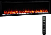 SimpliFire Wall Mount Electric Fireplace SimpliFire Wall Mount Electric Fireplace SF-ALLP60-BK – Sleek, Modern Aesthetics | Pure Flame Co