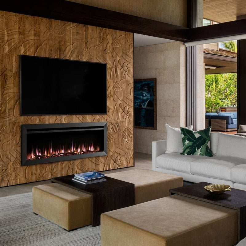 SimpliFire Wall Mount Electric Fireplace SimpliFire Wall Mount Electric Fireplace SF-ALLS50 – Supplemental Heating & Customizable Lighting | Pure Flame Co