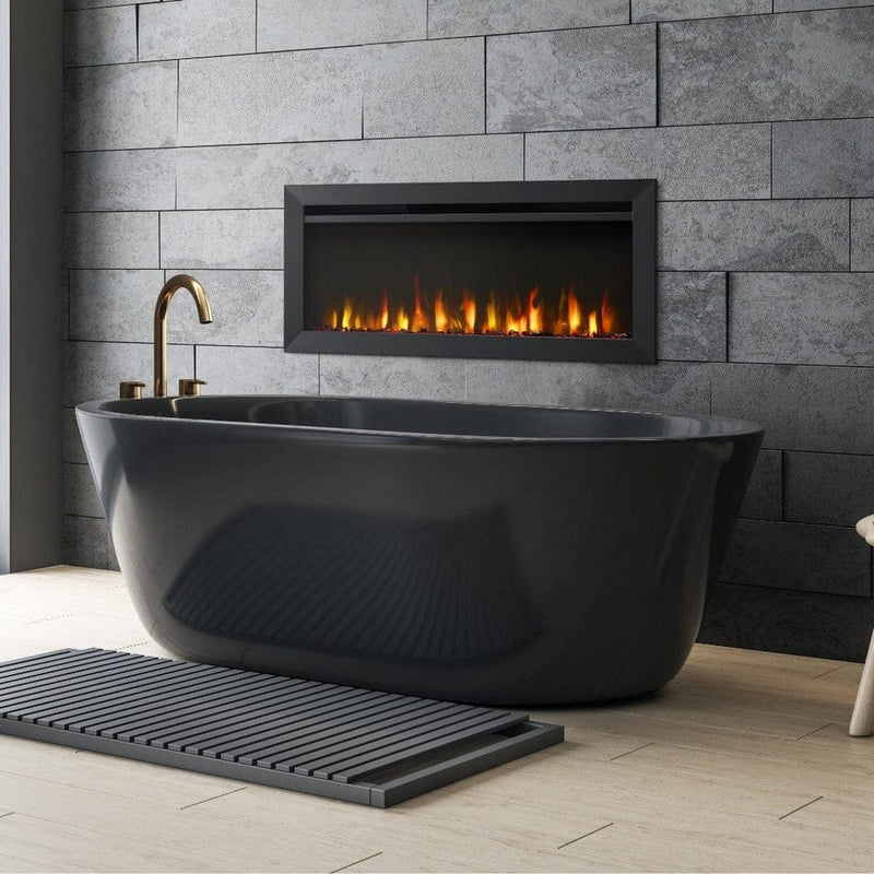 SimpliFire Wall Mount Electric Fireplace SimpliFire Wall Mount Fireplace SF-ALLS40 – Modern Elegance with Lifelike Flames | Pure Flame Co