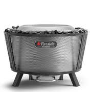 TURBRO Outdoor Fire Pit Fireside Pluto R29 Outdoor Fire Pit  - Painted Black