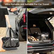 TURBRO Outdoor Fire Pit Pluto R19-PG Smokeless Outdoor Fire Pit - Painted Black