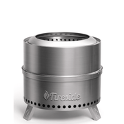 TURBRO Outdoor Fire Pit Pluto R19-SS Smokeless Outdoor Fire Pit -  Stainless Steel