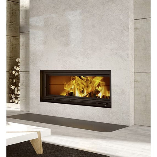 Valcourt Wood-Burning Fireplace Valcourt - St Laurent - Linear Decorative Wood Fireplace - fp16d